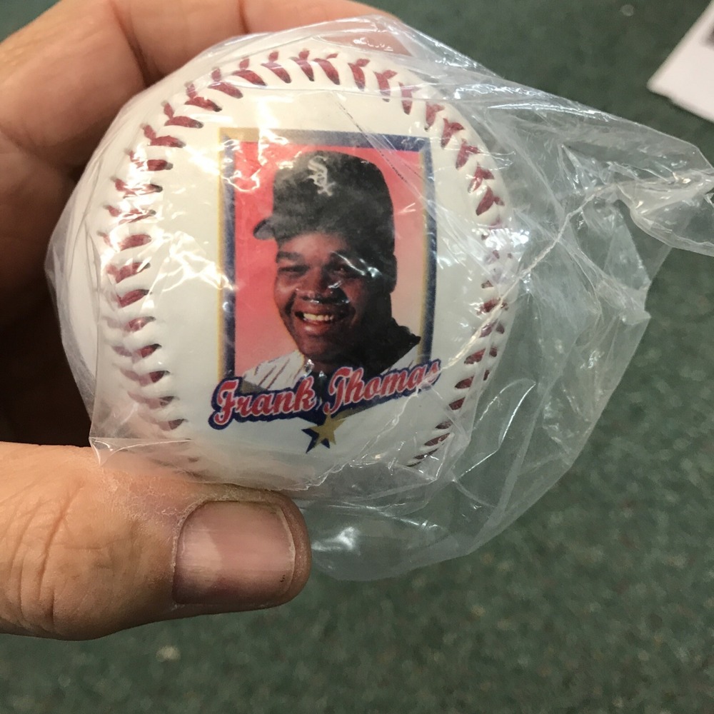 Frank Thomas Chicago White Sox Wheaties All Stars Baseball with Stand New Sealed